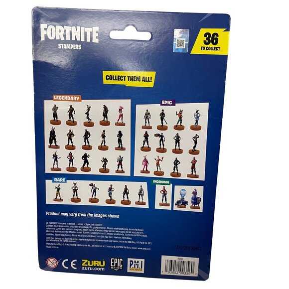 Fortnite 3-Pack Stampers Collectible Figures With Legendary Epic & Rare Characte - Picture 2 of 4